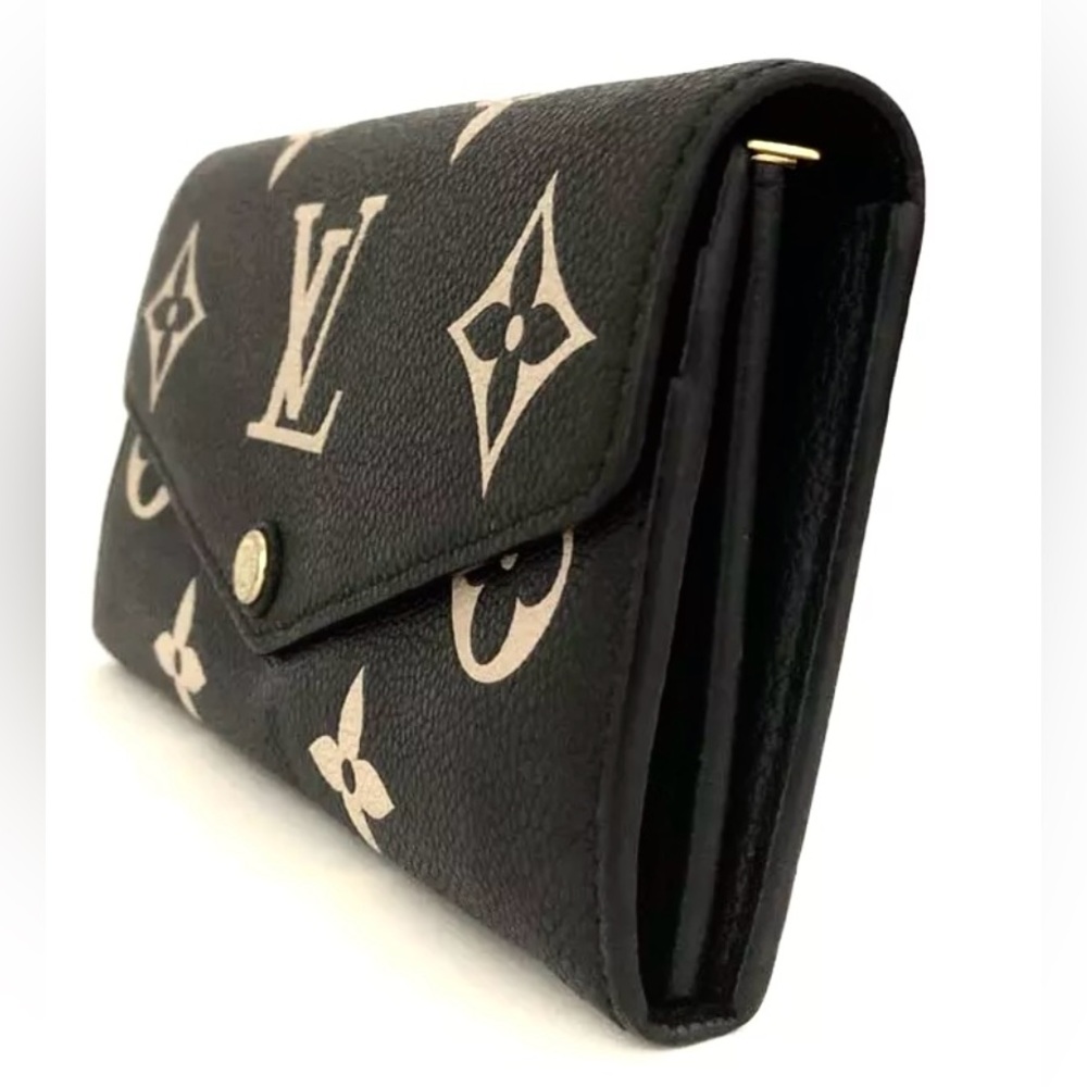 210 Preloved Louis Vuitton LV Escala Empriente Bicolor Portefeuille - Picture 4 of 10